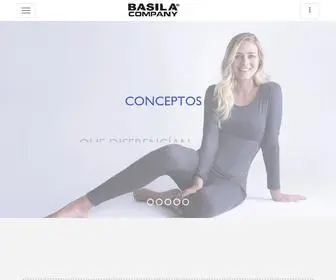 Basila.com.mx(Fábrica textil) Screenshot