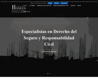 Basileaabogados.com(Basilea Abogados) Screenshot