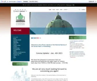 Basilicakoekelberg.be(The official website of the National Basilica of the Sacred Hart in Koekelberg) Screenshot