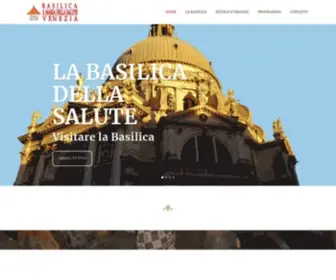 Basilicasalutevenezia.it(Basilica Della Salute di Venezia) Screenshot