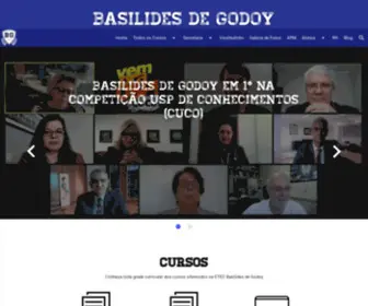 Basilides.com.br(Etec Professor Basilides de Godoy Etec Professor Basilides de Godoy) Screenshot