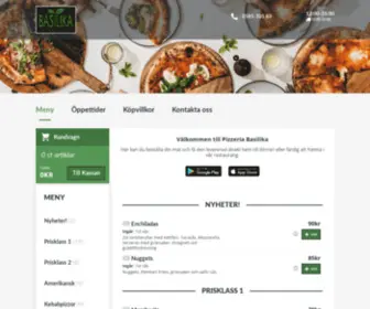Basilikalindesberg.se(Beställ online) Screenshot