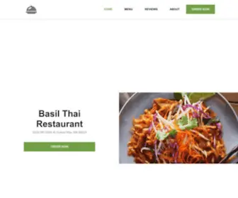 Basilthairestaurantfederalway.com(Basil Thai Restaurant) Screenshot