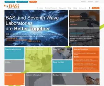 Basinc.com(BASi®) Screenshot