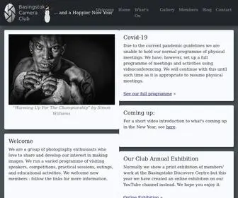 Basingstokecameraclub.co.uk(Basingstoke Camera Club) Screenshot