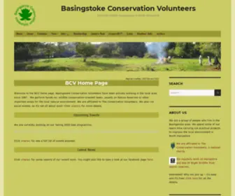 Basingstokecv.org.uk(Practical wildlife conservation in North Hampshire) Screenshot
