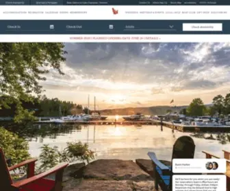 Basinharbor.com(Lake Champlain) Screenshot