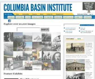 Basininstitute.org(Columbia Basin Institute of Regional History) Screenshot