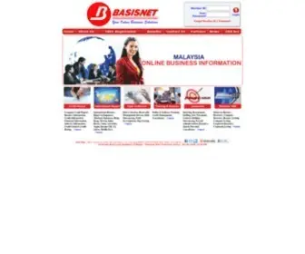 Basisnet.com.my(Kickstart your dream) Screenshot