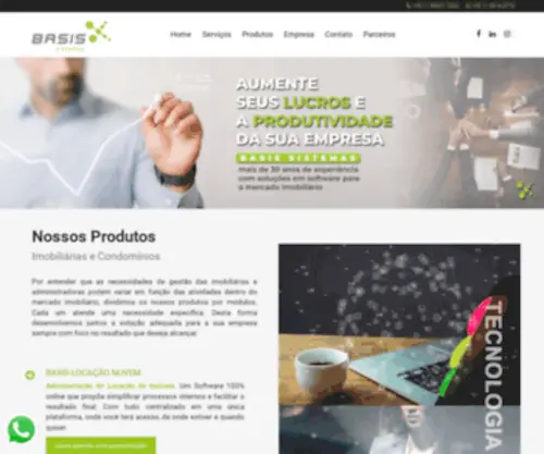 Basissistemas.com.br(Basis Sistemas) Screenshot