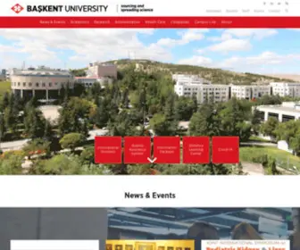 Baskent.edu.tr(Başkent) Screenshot