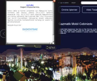 Baskentdogalgaz.com.tr(Başkent) Screenshot