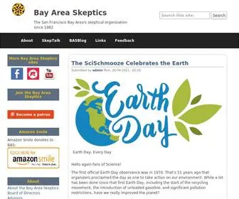 Baskeptics.org(The San Francisco Bay Area's skeptical organization since 1982) Screenshot