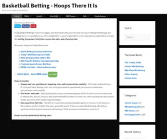 Basketball-Betting.com(Nba basketball bettin) Screenshot