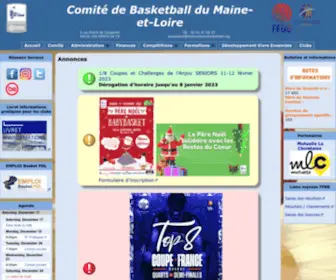 Basketball49.fr(CD 49) Screenshot