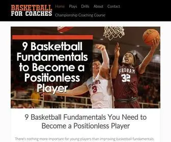 Basketballforcoaches.com(Enter your email and I'll send them to you) Screenshot