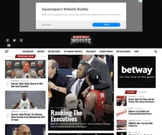Basketballinsiders.com(Basketball Insiders) Screenshot