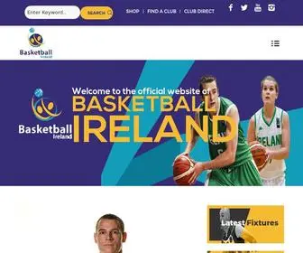 Basketballireland.ie(Basketball Ireland) Screenshot