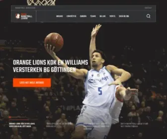 Basketballleague.nl(Home DBL) Screenshot