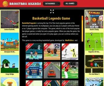 Basketballlegends.club(Basketball legends) Screenshot