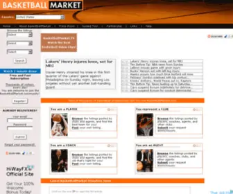 Basketballmarket.com(Basketballmarket) Screenshot