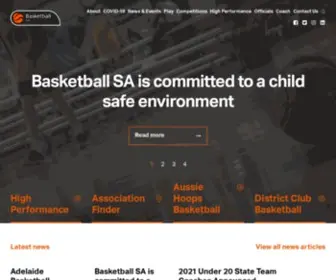 Basketballsa.com.au(Basketball SA) Screenshot