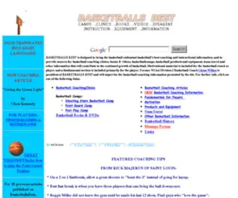 Basketballsbest.com(Basketball Coaching Information) Screenshot