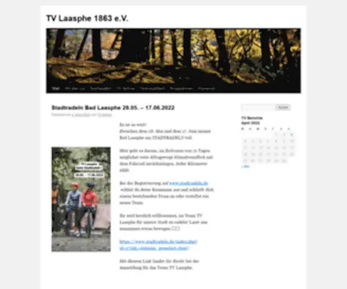 Basketballserver.de(TV Laasphe 1863 e.V) Screenshot