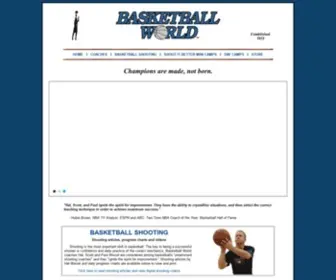 BasketballWorld.net(BASKETBALL WORLD) Screenshot