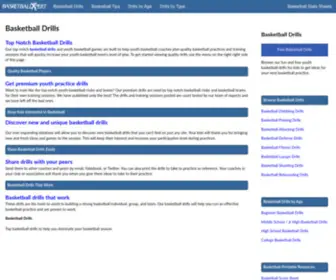BasketballXpert.com(Basketball Drills) Screenshot