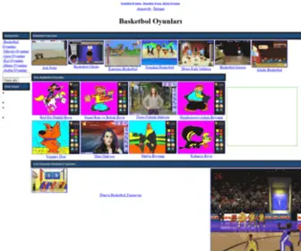 Basketboloyunlari.biz.tr(Basketbol oyunları) Screenshot