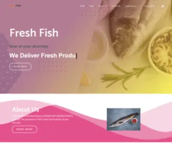 Basketchips.com(Delivering Fresh Fish) Screenshot