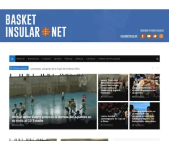 Basketinsular.net(Basket insular) Screenshot