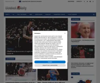Basketitaly.it(Il basket per gli italiani) Screenshot