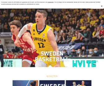 Basketlandslagen.se(Landslag) Screenshot