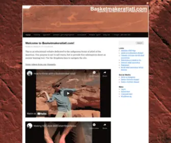 Basketmakeratlatl.com(Basketmakeratlatl) Screenshot