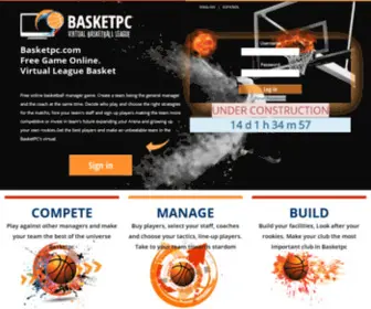 Basketpc.com(Browser game) Screenshot