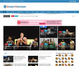 Basketuniverso.it(Home – BasketUniverso) Screenshot
