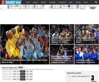 Basketusa.com(Toute l'actualité de la NBA) Screenshot