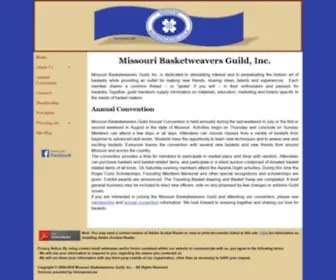 Basketweavers.org(Missouri Basketweavers Guild) Screenshot