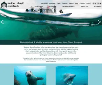 Baskingsharkscotland.co.uk(Basking Shark Scotland) Screenshot