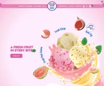 Baskinrobbinsindia.com(Baskin Robbins India Store) Screenshot