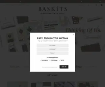 Baskits.com(Christmas, Holiday, Gourmet & Baby Gift Baskets) Screenshot