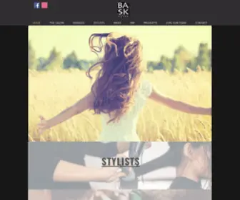 Basksalon.com(BASK Salon and Spa) Screenshot