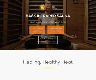 Basksauna.com(BASK INFRARED SAUNA) Screenshot