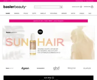 Basler-Beauty.de(Onlineshop für Beauty) Screenshot