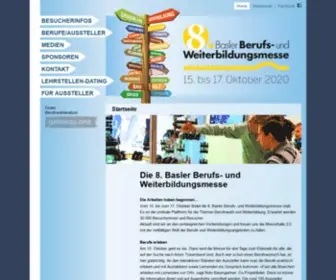 Basler-Berufsmesse.ch(Basler Berufs) Screenshot