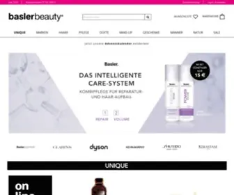 Basler-Haarkosmetik.de(Basler Haar) Screenshot