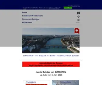 Basler-Liberale-Nachrichten.ch(Summarum basler liberale nachrichten) Screenshot