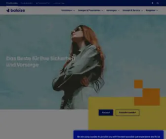 Basler.de(Das Beste für Ihre Sicherheit und Vorsorge) Screenshot
